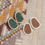 Yahoo! Yahoo!ショッピング(ヤフー ショッピング)スタッドピアス イヤーアクセサリー レディース 秋 冬 おしゃれ かわいい キャッチ フェルト マット メタル 変形フェルト ピアス zjwjbb8636