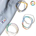 Yahoo! Yahoo!ショッピング(ヤフー ショッピング)ビーズブレスレット バングル アクセサリー レディース 春 夏 かわいい シンプル 華奢 重ね付け セット SET バイカラービーズセットブレスレット zksjbc8680