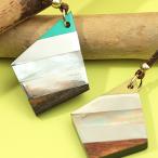 Yahoo! Yahoo!ショッピング(ヤフー ショッピング)ネックレス 首飾り アクセサリー レディース 春 夏 ストライプ ボーダー ウッド 木 金属アレルギー対応 ミックスボーダーネックレス zlsjbc8656