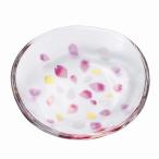 アデリア 小皿 豆皿 はるいろ 9cm てびねり/丸皿/桜/ピンク 日本製 化粧箱入 誕生日 ギフト プレゼント 6107
