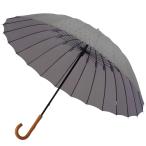 マブ(mabu) 傘 江戸 24本骨 軽量 メンズ レディース グラスファイバー 銀×矢羽根 SMV-40293