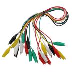  обе край .. .. зажим кабель ( маленький ) 5 -цветный набор ( чёрный * белый * красный * желтый * зеленый / каждый 2 шт ) 40cm