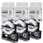 Airmall сменный товар Tepra лента прозрачный 12mm 9mm 6mm ST12K ST9K ST6K каждый 1 шт универсальный King Jim Tepra PRO лента 