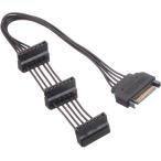  I шея s(AINEX) SATA для источник питания 3 ответвление кабель внизу L type коннектор 23cm S3-1504SALB
