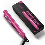 Terviiixヘアアイロンミニ 13mmストレートアイロン 旅行用ヘアーストレートアイロン 海外対応 120/160/200℃ 三段階温度