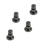 monofive aluminium защитный корпус 4 шт (3.5mm разъём джек для ) gun металлик MF-IHJ-A4G
