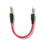 DAIAD стерео Mini штекер короткий .10cm стерео Mini Jack 3.5mm обе стороны распорка type мужской мужской Bluetooth навигационная система 