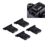 JJC hot колодка покрытие черный 4 штук Canon EOS R6 R5 R RP 5D Mark IV III 6D Mark II 9