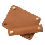  Como жизнь натуральная кожа сумка оплетка руля 2 листов входит Camel загрязнения предотвращение плата уменьшение примерно 9.5×12.5cm кожа большая сумка корзина сумка держать рука ka