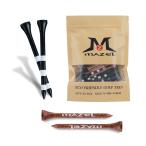 MAZEL (mazeru) Golf чай дерево чай длинный чай 70mm/83mm (50 шт. входит .( дерево цвет + черный ))