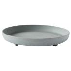  Hachiman .. eko plate / поддонник круглый 8 номер серый [a-bru(Hachiman gardens:arbre)]