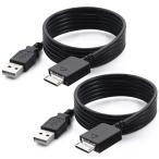 SCIOLTO(ショルト) ウォークマン USBケーブル 互換品 充電 データ転送 WM-PORT Walkman 充電ケーブル (2本セッ