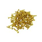 Musiclily 2.5x18mm гитара Humbucker накладка замка для винт, Gold (20шт.@)