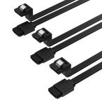 SABRENT SATA кабель ( прямой угол коннектор )SSD/HDD/CD а также DVD Drive для SATA III 6Gbit/ секунд для блокировка имеется /PC