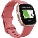 Google Fitbit Versa 4 スマートウォッチ ピンクサンド/カッパーローズアルミニウム フィットビット 本体 心拍計 日本正規品 ギフト