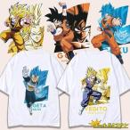 ドラゴンボール 孫悟空 カカロット Tシャツ ハーフパンツ 半ズボン 男女兼用 大人 子供 キッズ 子ども お揃い ペア 半袖シャツ 服