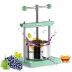 手動 グレープフルーツ絞り器 蜂蜜圧搾機 脱水機 2/3/6L容積選択でき フィルター/ホース別売 工事不要 蜂蜜/グレープフルーツ/スイカ/豆腐/チーズ 蜂蜜分離器 ジ
