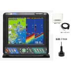 ヘディングセンサー接続可能 ホンデックス HONDEX HE-8S GPS内蔵 8.4型液晶プロッターデジタル魚探 デプスマッピング 本多電子