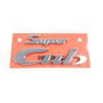 0 Honda Cub 125 Logo цельный вытащенный знак металлизированный эмблема 