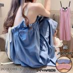 パジャマ キャミソール ワンピース 