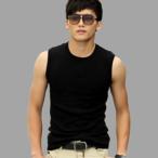 タンクトップメンズノースリーブベス...