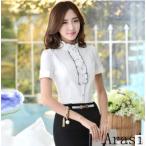  бесплатная доставка костюм формальный рубашка женский выставить короткий рукав . одежда женщина церемония окончания мама входить . тип рубашка . родители юбка OL способ ходить на работу lik route полоса 