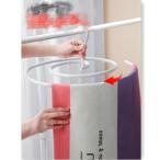 シーツ用 ループハンガー ハンガー 布団用 螺旋状 円形 物干しハンガー 洗濯ハンガー 省スペース カーテン用 便利 多機能 乾湿両用 変形しない