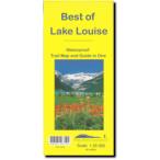 カナディアン・ロッキーGem Trekのハイキングマップ　レイク・ルイーズ Best of Lake Louise