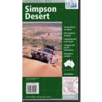 オーストラリアのアウトバック砂漠地帯をカバーしたロードマップ　Hema Mapsシンプソン・デザート Simpson Desert