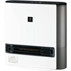 シャープ 加湿 セラミックヒーター HX-TK12-W 足元ロング温風 プラズマクラスター フィルター自動洗浄 加湿量 650mL/h 日本製