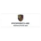 (本物) Porsche ポルシェ 純正 部品 Imported by Porsche Japan ステッカー 2枚 (日本仕様正規輸入車両ステッカー)