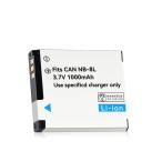  новый товар CANON NB-8L сменный аккумулятор [1000mAh 3.7V]1 год гарантия lithium ион аккумулятор цифровая камера цифровая камера перезаряжаемая батарея 