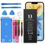 [1 год гарантия ]iPhone 11 аккумулятор замена аккумулятор 3110mAh высокое качество большая вместимость стандарт набор инструментов замена долговечный сменный PSE основа 1 год гарантия 