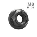  titanium гайка M8 P1.25... прекращение замковая гайка шестигранная гайка черный JA1649