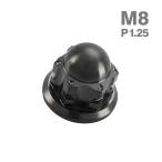  titanium гайка купол гайка M8 P1.25 колпачковая гайка фланец имеется черный JA2247