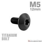  titanium болт M5×12mm P0.8 конус head звездообразный дыра кнопка болт черный 1 шт JA2437