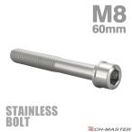  нержавеющая сталь болт M8×60mm P1.25 тонкий head колпак болт серебряный цвет TB0220