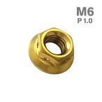  нержавеющая сталь гайка M6 P1.0 шестигранная гайка дизайн гайка подножка гайка Gold цвет TF0093
