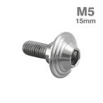  нержавеющая сталь болт M5×15mm P0.8 иен тубус часть диаметр 7mm уровень имеется болт шестигранная головка серебряный цвет TR0295
