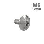  нержавеющая сталь болт M6×12mm P1.0 ракушка head фланец имеется серебряный цвет TR0898