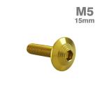  нержавеющая сталь болт M5×15mm P0.8 ракушка head фланец имеется Gold цвет TR0910