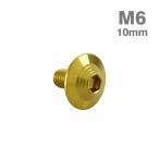  нержавеющая сталь болт M6×10mm P1.0 ракушка head фланец имеется Gold цвет TR0913