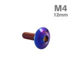  нержавеющая сталь болт M4×12mm P0.7 ракушка head фланец имеется жарение titanium цвет TR0921