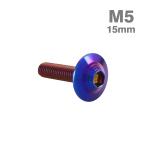  нержавеющая сталь болт M5×15mm P0.8 ракушка head фланец имеется жарение titanium цвет TR0926