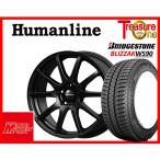 加須大桑 新品 スタッドレスタイヤホイールセット ヒューマンライン S-15 15x6.0J 53 5H114.3 BS WS90 195/65R15 ノア ヴォクシー等