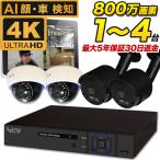 AI установка камера системы безопасности наружный 4K 800 десять тысяч пикселей сборник звук Mike установка камера системы безопасности для бытового использования 1~4 шт. комплект SONY сенсор водонепроницаемый ba let закрытый для купол type магнитофон комплект SET-480S