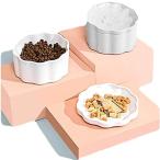 CATISM 猫食器 犬食器 ペット皿 ペット食器 給餌器 猫 ペット食器台 猫食器スタンド ペット用食器 三つ調節可能モデル ペット ボウ
