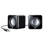  Sanwa Supply compact PC динамик USB подключение черный MM-SPU8BK