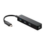  Elecom USB3.1 Type-C ступица 4 порт (A×4) автобус энергия черный U3HC-A414BBK