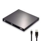 ロジテック ブルーレイドライブ 外付け USB-A/USB-C Type-C (TM) ケーブル付属 ポータブル M-DISC 国内メーカー